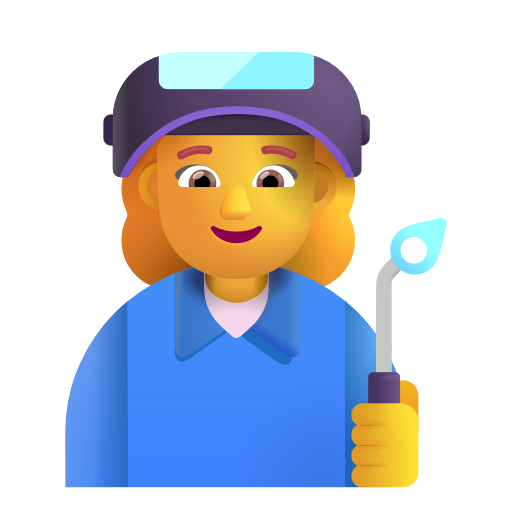 Woman Factory Worker on Microsoft 3D