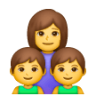 Family: Woman, Boy, Boy on Samsung