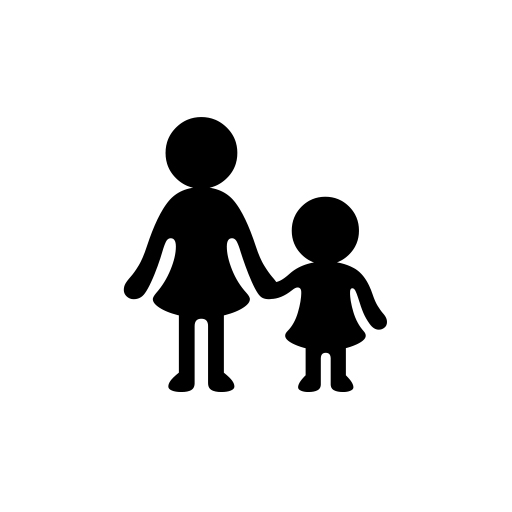 Family: Woman, Girl on Noto Emoji