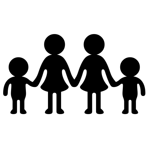 Family: Woman, Woman, Boy, Boy on Noto Emoji