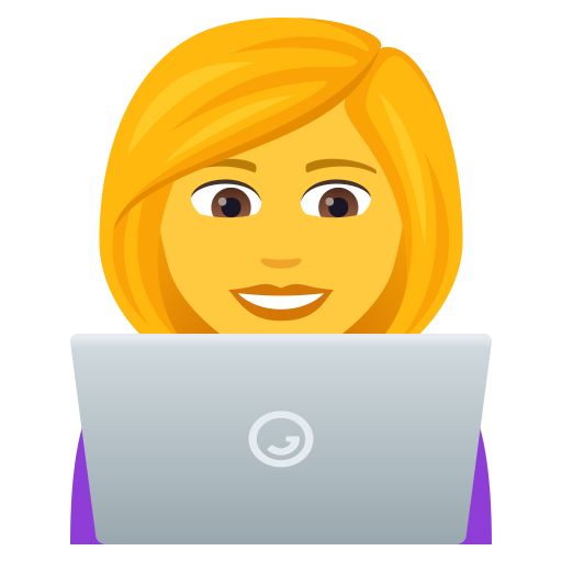 Woman Technologist on JoyPixels