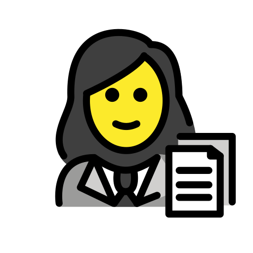 Woman Office Worker on OpenMoji