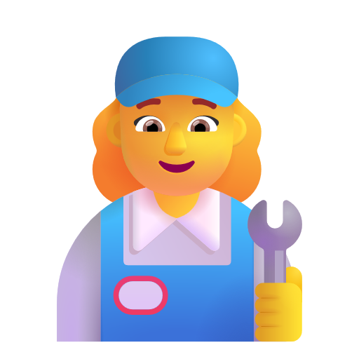 Woman Mechanic on Microsoft 3D