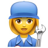 Woman Mechanic on WhatsApp