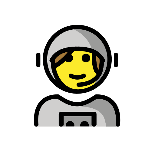 Woman Astronaut on OpenMoji
