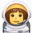 Woman Astronaut on Samsung