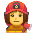 Woman Firefighter on Samsung