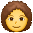 Woman: Curly Hair on Samsung