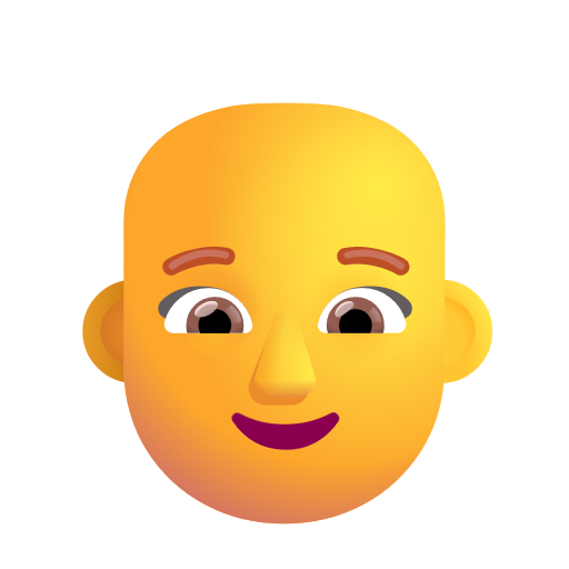 Woman: Bald on Microsoft 3D