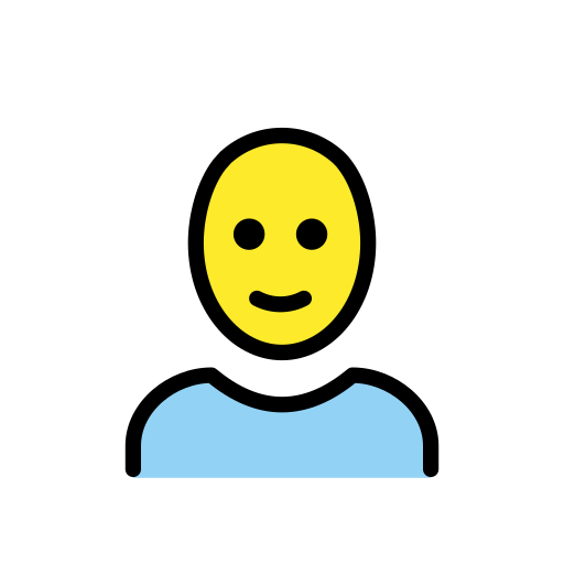 Woman: Bald on OpenMoji