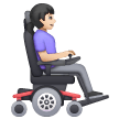 Woman In Motorized Wheelchair Facing Right: Light Skin Tone on Samsung