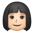 Woman: Light Skin Tone on Samsung