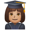 Woman Student: Medium Skin Tone on Samsung