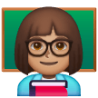 Woman Teacher: Medium Skin Tone on Samsung