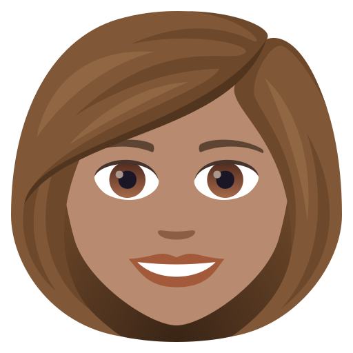 Woman: Medium Skin Tone on JoyPixels