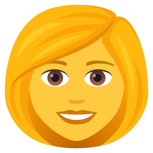 Woman on JoyPixels