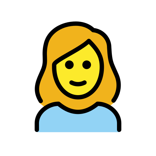 Woman on OpenMoji