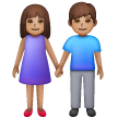 Man And Woman Holding Hands: Medium Skin Tone on Samsung