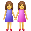 Two Women Holding Hands on Samsung