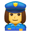 Woman Police Officer on Samsung