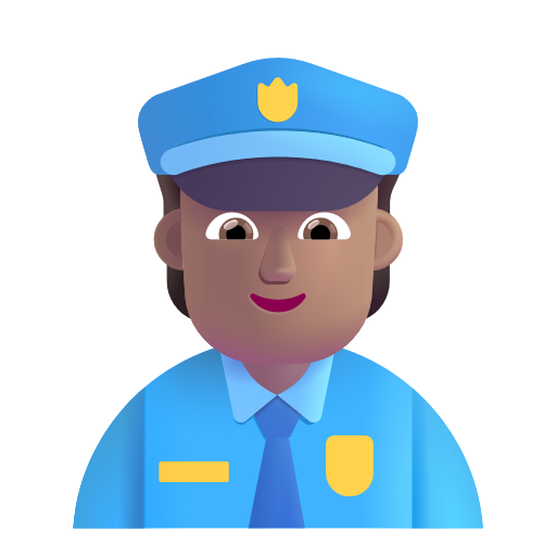 Police Officer: Medium Skin Tone on Microsoft 3D