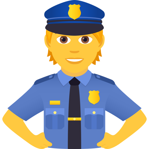 Police Officer on JoyPixels