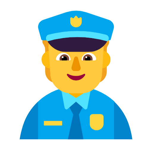 Police Officer on Microsoft Fluent