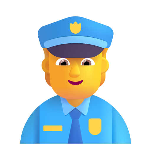 Police Officer on Microsoft 3D