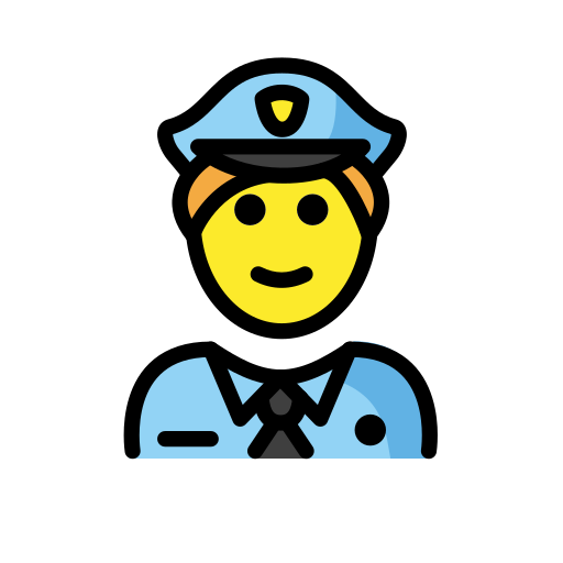 Police Officer on OpenMoji