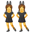 Women With Bunny Ears on Samsung