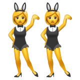 Women With Bunny Ears on WhatsApp