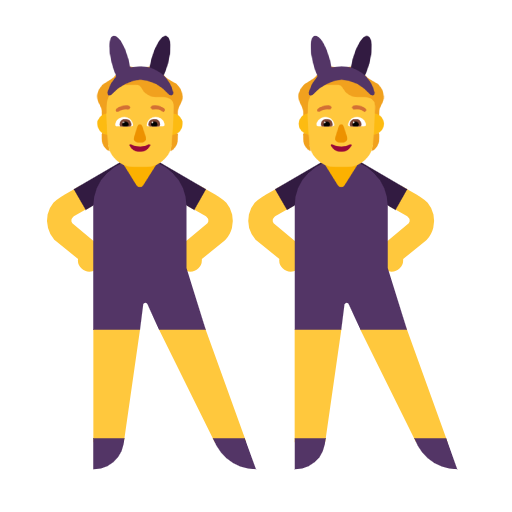 Woman With Bunny Ears on Microsoft Fluent