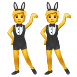 Woman With Bunny Ears on WhatsApp