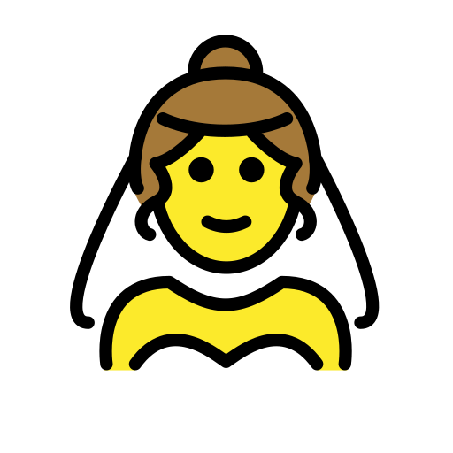 Woman With Veil on OpenMoji