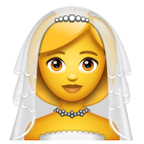 Woman With Veil on WhatsApp