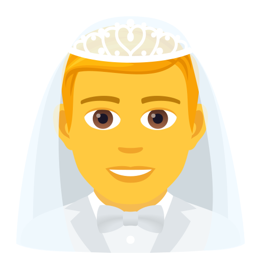 Man With Veil on JoyPixels