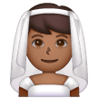 Man With Veil: Medium-Dark Skin Tone on Samsung