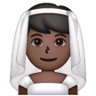 Man With Veil: Dark Skin Tone on Samsung