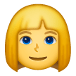 Woman: Blond Hair on Samsung