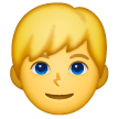 Man: Blond Hair on Samsung