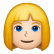 Woman: Blond Hair: Light Skin Tone on Samsung
