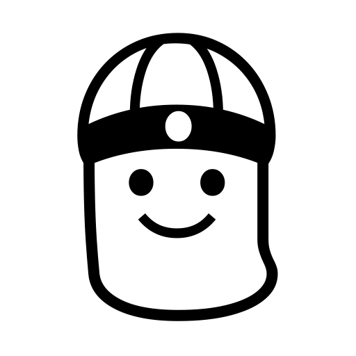 Man With Gua Pi Mao on Noto Emoji