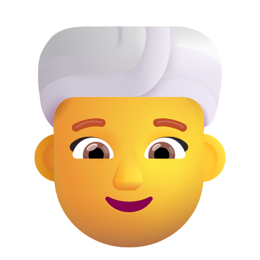 Woman Wearing Turban on Microsoft 3D
