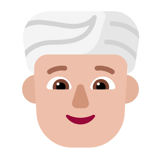 Man With Turban: Medium-Light Skin Tone on Microsoft Fluent