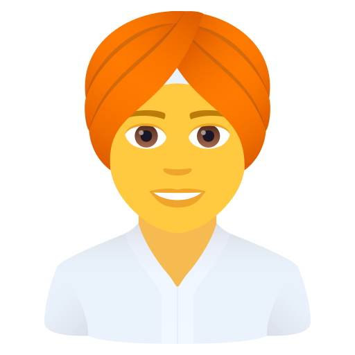 Man With Turban on JoyPixels