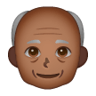 Older Man: Medium-Dark Skin Tone on Samsung