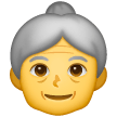 Older Woman on Samsung