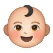 Baby: Light Skin Tone on Samsung