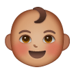 Baby: Medium Skin Tone on Samsung