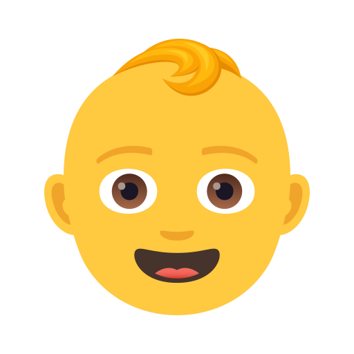 Baby on JoyPixels